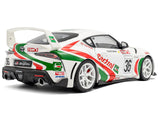 2024 Toyota GR Supra #36 "Toyota Racing Tribute" White with Green and Red Graphics 1/18 Diecast Model Car by Solido