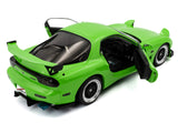 1999 Mazda RX7 Type RS (FD3RS) RHD (Right Hand Drive) Neon Green 1/18 Diecast Model Car by Solido