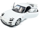 2001 Mazda RX7 Type RS (FD3S) RHD (Right Hand Drive) White 1/18 Diecast Model Car by Solido