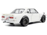 1970 Nissan Skyline (C10) Hakosuka RHD (Right Hand Drive) White 1/18 Diecast Model Car by Solido