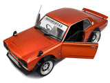 1970 Nissan Skyline (C10) Hakosuka RHD (Right Hand Drive) Orange Metallic 1/18 Diecast Model Car by Solido