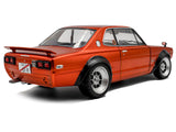 1970 Nissan Skyline (C10) Hakosuka RHD (Right Hand Drive) Orange Metallic 1/18 Diecast Model Car by Solido