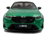 2025 BMW M5 Isle of Man Green Metallic 1/18 Diecast Model Car by Solido