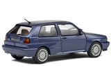 1989 Volkswagen Golf Rallye G60 Syncro Blue Metallic 1/43 Diecast Model Car by Solido