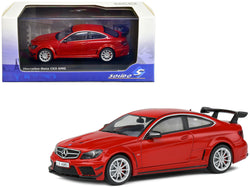 2012 Mercedes-Benz C63 AMG Black Series Fire Opal Red 1/43 Diecast Model Car by Solido