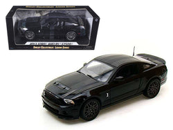 2013 Ford Shelby Cobra GT500 SVT Black with Black Stripes1/18 Diecast Model Car by Shelby Collectibles
