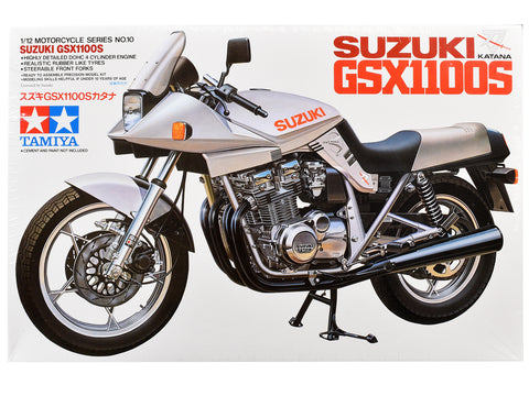 Suzuki GSX1100S Katana Motorcycle 1/12 Scale Plastic Model Kit by Tamiya