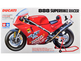 Ducati 888 Superbike Racer Motorcycle 1/12 Scale Plastic Model Kit by Tamiya
