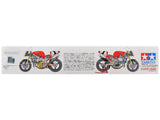 Ducati 888 Superbike Racer Motorcycle 1/12 Scale Plastic Model Kit by Tamiya