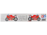 Ducati 888 Superbike Racer Motorcycle 1/12 Scale Plastic Model Kit by Tamiya
