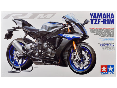 Yamaha YZF-R1M Motorcycle 1/12 Scale Plastic Model Kit by Tamiya