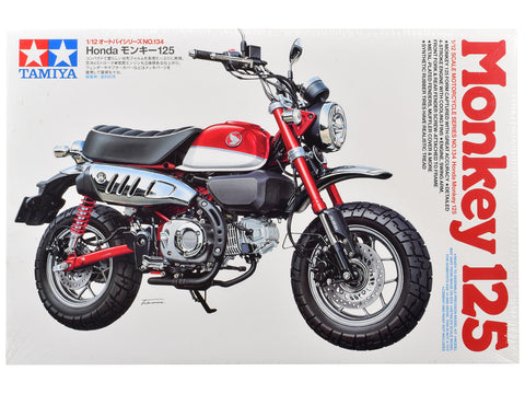 Honda Monkey 125 Motorcycle 1/12 Scale Plastic Model Kit by Tamiya