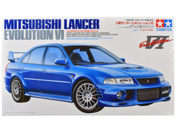 Mitsubishi Lancer Evolution VI 1/24 Scale Plastic Model Kit by Tamiya