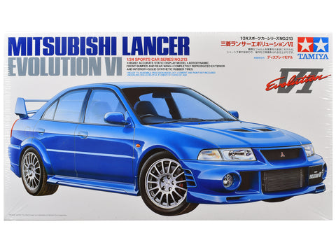 Mitsubishi Lancer Evolution VI 1/24 Scale Plastic Model Kit by Tamiya