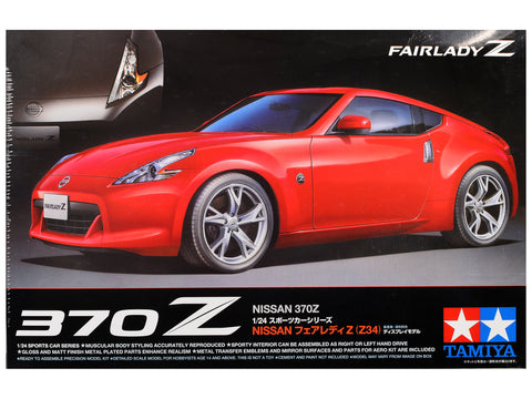 Nissan 370Z (Fairlady Z) 1/24 Scale Plastic Model Kit by Tamiya
