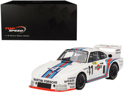 Porsche 935/77 #41 Rolf Stommelen - Manfred Schurti "Martini Racing" "24 Hours of Le Mans" (1977) 1/18 Model Car by Top Speed