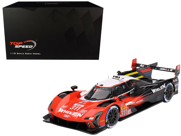 Cadillac V-Series.R #311 Jack Aitken - Pipo Derani - Alexander Sims "Action Express Racing" Hypercar "24 Hours of Le Mans" (2023) 1/18 Model Car by Top Speed