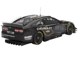 Chevrolet Camaro ZL1 #24 "Hendrick Motorsports Test Car" Matt Black with Graphics 1/18 Model Car by Top Speed