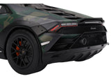 Lamborghini Huracan Sterrato All-Terrain "BOSCO" Green Camouflage 1/18 Model Car by Top Speed