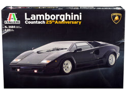 Lamborghini Countach 25th Anniversary Plastic Model Kit (Skill Level 3) 1/24 Scale Model by Italeri