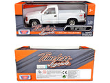 1992 Chevrolet 454 SS Pickup Truck White 1/24 Diecast Model by Motormax