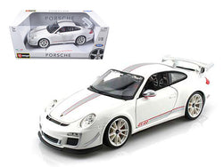 Porsche 911 GT3 RS 4.0 White 1/18 Diecast Model Car by Bburago