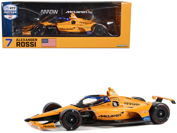 1:18 2024 Greenlight #7 Alexander Rossi Mclaren IndyCar
