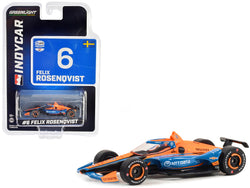 Dallara IndyCar #6 Felix Rosenqvist "NTT DATA" Arrow McLaren "NTT IndyCar Series" (2023) 1/64 Diecast Model Car by Greenlight