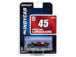 Dallara IndyCar #45 Christian Lundgaard "Hy-Vee" Rahal Letterman Lanigan Racing "NTT IndyCar Series" (2023) 1/64 Diecast Model Car by Greenlight