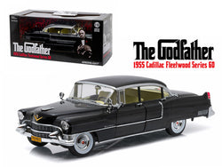 1955 Cadillac Fleetwood Series 60 Special "The Godfather" Movie (1972) 1/18 Diecast Model Car by Greenlight