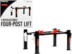 Adjustable Four Post Lift "Holley" for 1/18 Scale Diecast Model Cars by Greenlight