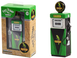 1951 Wayne 505 Gas Pump "Polly Gas" Green and Black "Vintage Gas Pumps" Series #13 1/18 Diecast Model by Greenlight