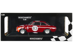 Alfa Romeo 1300 GTA #83 Carlo Facetti - Carlo Truci "Autodelta" 24 Hours of Spa (1972) Limited Edition to 300 pieces Worldwide 1/18 Diecast Model Car by Minichamps