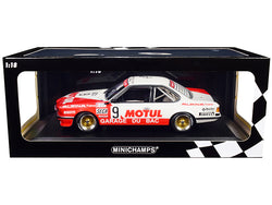 BMW 635 CSi #9 (Team Garage Du Bac) Motul /Hollinger /Giroix /Krucker Winners 24 Hours SPA 1984 Limited Edition to 300 pieces Worldwide 1/18 Diecast Model Car by Minichamps"