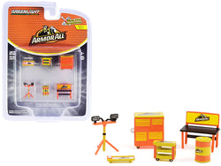 "Armor All" (6 Piece Shop Tools Set) "Shop Tool Accessories" Series #4 for 1/64 Models by Greenlight