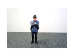 "State Trooper - Tim" Figure For 1:18 Diecast Models by American Diorama