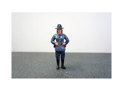 "State Trooper - Sharon" Figure For 1/24 Scale Diecast Models by American Diorama