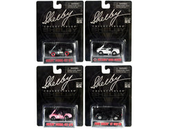 "Carroll Shelby 50th Anniversary" (4 Piece Set) 2022 Release 1/64 Diecast Model Cars by Shelby Collectibles