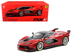 Ferrari FXX-K #88 Red Signature Series 1/18 Diecast Model Car by Bburago