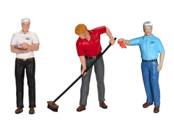 Ford Service Center (1965) (3 Piece Figure Set) for 1/18 Diecast Models by Motorhead Miniatures