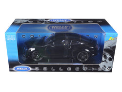Bentley Continental Supersports Black 1/18 Diecast Model Car by Welly