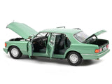 1991 Mercedes-Benz 560 SEL Light Green Metallic 1/18 Diecast Model Car by Norev