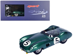 Aston Martin DBR1 #5 Roy Salvadori - Carroll Shelby Winner "24 Hours of Le Mans" (1959) with Acrylic Display Case 1/18 Model Car by Spark