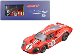 Ford GT40 MK IV #1 Dan Gurney - A. J. Foyt Winner "24 Hours of Le Mans" (1967) with Acrylic Display Case 1/18 Model Car by Spark