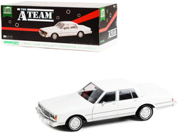 1980 Chevrolet Caprice Classic White "The A-Team" (1983-1987) TV Series "Artisan Collection" 1/18 Diecast Model Car by Greenlight