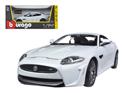 Jaguar XKR-S White 1/24 Diecast Model Car by Bburago