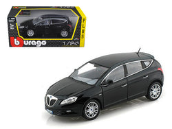Lancia New Delta HPE Black 1/24 Diecast Model Car by Bburago