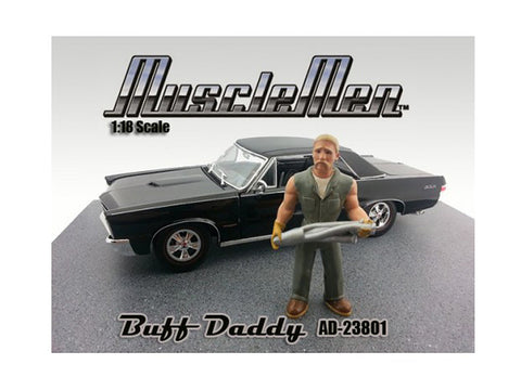 "Musclemen - Buff Daddy" Figure for 1:18 Diecast Models by American Diorama