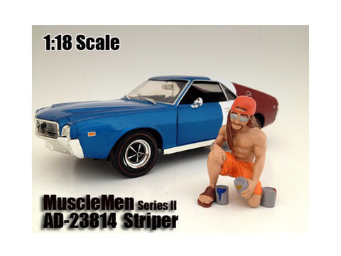 "Musclemen - Striper" Figure For 1:18 Diecast Models by American Diorama