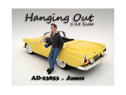 "Hanging Out - James" Figure For 1/18 Scale Diecast Models by American Diorama